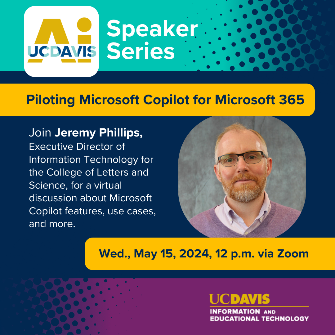 AI Speaker Series Piloting Microsoft Copilot for Microsoft 365 UC